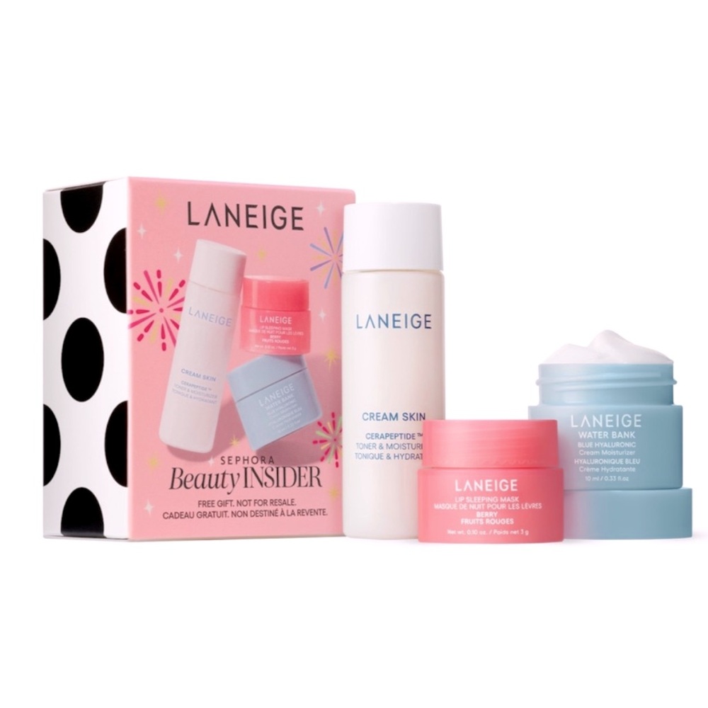 LANEIGE Moisturizing Trio - Travel Size NIB